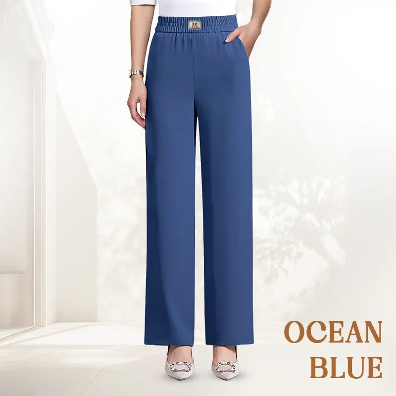 🔥GlamorEase - Perfect Drape High Rise Pull-On Stretch Pants