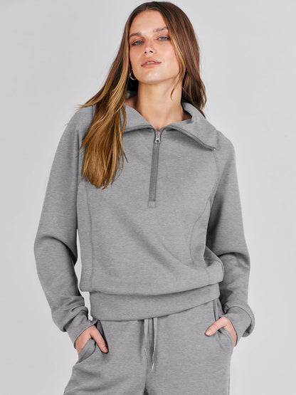 2024 Fall Trendy Outfits Oversized Two Piece Sweatsuit