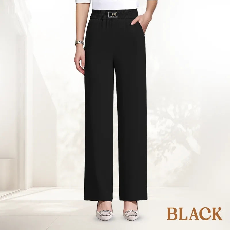 🔥GlamorEase - Perfect Drape High Rise Pull-On Stretch Pants