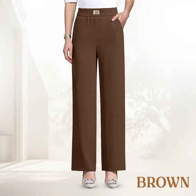 🔥GlamorEase - Perfect Drape High Rise Pull-On Stretch Pants