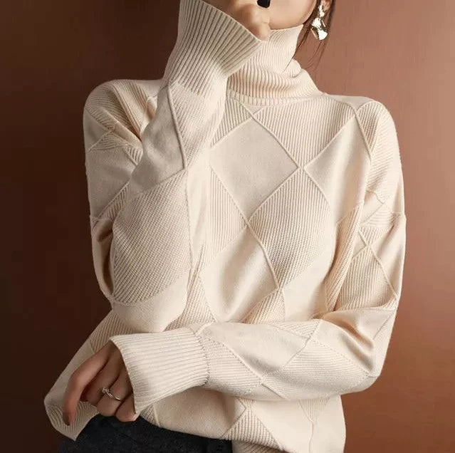 AUTUMN FLASH SALE🔥CASHMERE TURTLENECK SWEATER CARDIGAN