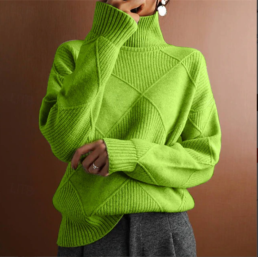 AUTUMN FLASH SALE🔥CASHMERE TURTLENECK SWEATER CARDIGAN